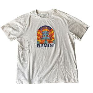 Y2K Element Skater Surf Skate Graphic T‎ Shirt Size XLarge